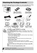 Предварительный просмотр 2 страницы Canon PowerShot SD1200 IS Digital ELPH User Manual