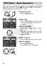 Предварительный просмотр 46 страницы Canon PowerShot SD1200 IS Digital ELPH User Manual