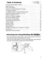 Предварительный просмотр 7 страницы Canon PowerShot SD1300IS User Manual