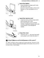 Предварительный просмотр 11 страницы Canon PowerShot SD1300IS User Manual