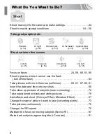 Preview for 4 page of Canon Powershot SD1400 IS User Manual