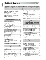 Preview for 6 page of Canon Powershot SD1400 IS User Manual