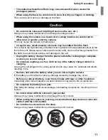 Preview for 11 page of Canon Powershot SD1400 IS User Manual