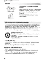 Предварительный просмотр 34 страницы Canon Powershot SD3500 IS Getting Started