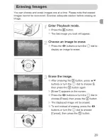 Предварительный просмотр 29 страницы Canon POWERSHOT SD4500 IS User Manual