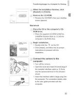 Предварительный просмотр 35 страницы Canon POWERSHOT SD4500 IS User Manual