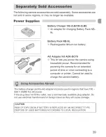 Предварительный просмотр 39 страницы Canon POWERSHOT SD4500 IS User Manual