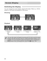 Предварительный просмотр 44 страницы Canon POWERSHOT SD4500 IS User Manual