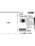 Canon PowerShot SD750 Digital ELPH User Manual предпросмотр