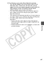 Preview for 49 page of Canon PowerShot SD750 User Guide Advanced User Manual