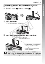 Предварительный просмотр 11 страницы Canon PowerShot SD790 IS Digital ELPH User Manual