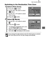 Предварительный просмотр 65 страницы Canon POWERSHOT SD870IS User Manual