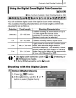 Предварительный просмотр 69 страницы Canon POWERSHOT SD870IS User Manual