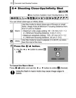 Предварительный просмотр 74 страницы Canon POWERSHOT SD870IS User Manual