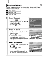 Предварительный просмотр 160 страницы Canon POWERSHOT SD870IS User Manual