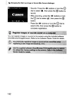 Предварительный просмотр 142 страницы Canon PowerShot SD880 IS Digital ELPH User Manual