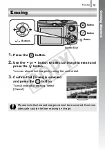 Предварительный просмотр 21 страницы Canon Powershot SD890 IS User Manual