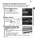 Предварительный просмотр 67 страницы Canon Powershot SD890 IS User Manual