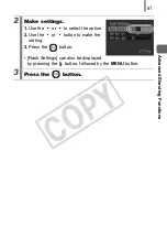 Предварительный просмотр 83 страницы Canon Powershot SD890 IS User Manual