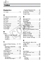 Предварительный просмотр 230 страницы Canon Powershot SD890 IS User Manual