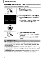 Предварительный просмотр 14 страницы Canon PowerShot SD940IS Digital Elph Getting Started