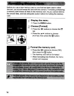 Предварительный просмотр 16 страницы Canon PowerShot SD940IS Digital Elph Getting Started