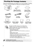 Предварительный просмотр 2 страницы Canon PowerShot SD960 IS Digital ELPH User Manual