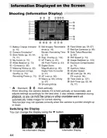 Предварительный просмотр 44 страницы Canon PowerShot SD960 IS Digital ELPH User Manual