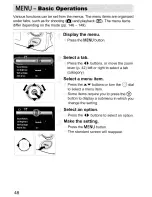 Предварительный просмотр 48 страницы Canon PowerShot SD960 IS Digital ELPH User Manual