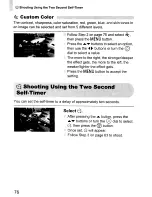 Предварительный просмотр 76 страницы Canon PowerShot SD960 IS Digital ELPH User Manual