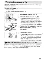 Предварительный просмотр 105 страницы Canon PowerShot SD960 IS Digital ELPH User Manual