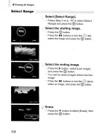 Предварительный просмотр 108 страницы Canon PowerShot SD960 IS Digital ELPH User Manual