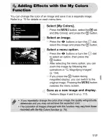 Предварительный просмотр 117 страницы Canon PowerShot SD960 IS Digital ELPH User Manual