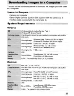 Предварительный просмотр 31 страницы Canon PowerShot SD990 IS Digital ELPH User Manual