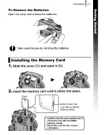 Предварительный просмотр 13 страницы Canon PowerShot SX1 IS User Manual