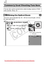 Предварительный просмотр 62 страницы Canon PowerShot SX110 IS User Manual