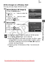 Предварительный просмотр 153 страницы Canon PowerShot SX110 IS User Manual