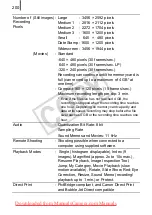 Предварительный просмотр 202 страницы Canon PowerShot SX110 IS User Manual