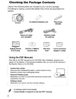 Предварительный просмотр 2 страницы Canon PowerShot SX130 IS User Manual