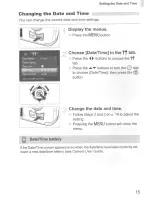 Предварительный просмотр 15 страницы Canon PowerShot SX130 IS User Manual