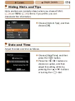 Предварительный просмотр 170 страницы Canon PowerShot SX170 IS User Manual
