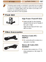 Предварительный просмотр 187 страницы Canon PowerShot SX170 IS User Manual