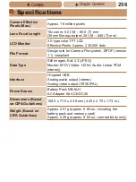 Предварительный просмотр 256 страницы Canon PowerShot SX170 IS User Manual