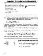 Preview for 10 page of Canon PowerShot SX210 IS Getting Started