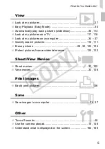 Preview for 5 page of Canon PowerShot SX210 IS User Manual