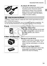 Предварительный просмотр 39 страницы Canon PowerShot SX220 HS User Manual