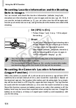 Предварительный просмотр 104 страницы Canon PowerShot SX220 HS User Manual