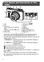 Предварительный просмотр 4 страницы Canon PowerShot SX260 HS User Manual