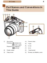 Предварительный просмотр 4 страницы Canon PowerShot SX400 IS User Manual