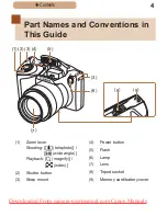 Предварительный просмотр 4 страницы Canon PowerShot SX410 IS User Manual